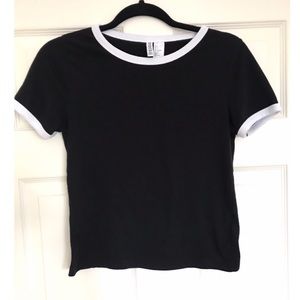 Black & White Top / S